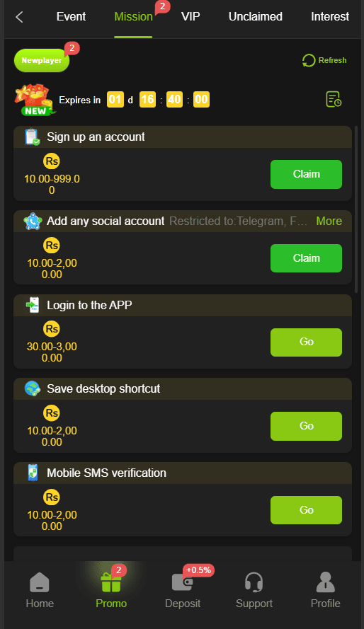 ZS999 Bonus