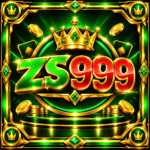 ZS999 Game with green and gold gaming design